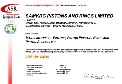 SAMKRG Quality Management System